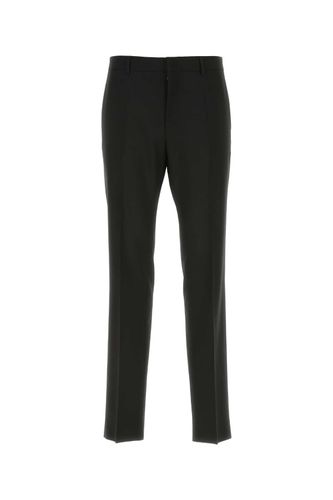 Valentino Garavani Black Wool Pant - Valentino Garavani - Modalova