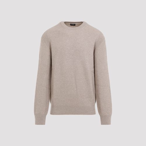 Zegna Cashmere Crewneck Sweater - Zegna - Modalova