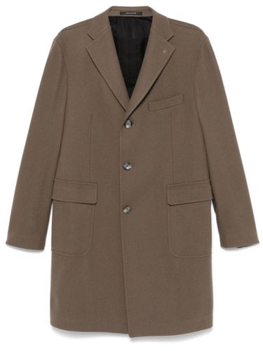 Virgin Wool Blend Coat - Tagliatore - Modalova