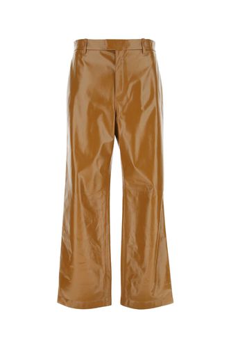 Bottega Veneta Caramel Leather Pant - Bottega Veneta - Modalova