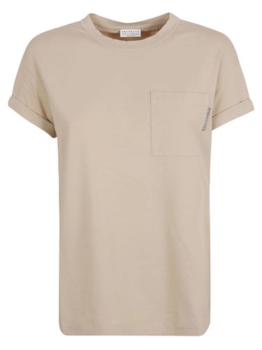 Patched Pocket Plain T-shirt - Brunello Cucinelli - Modalova