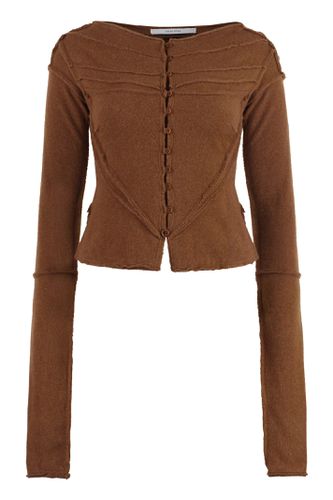 Wool And Cashmere Cardigan - Talia Byre - Modalova