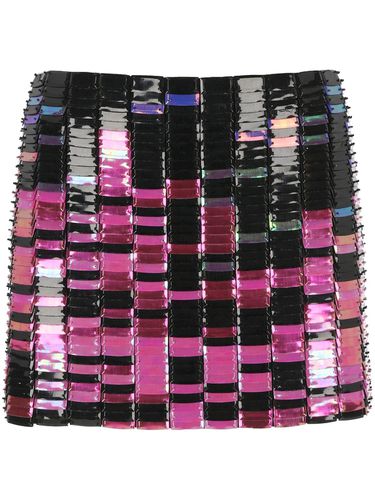 Rue Sequin Embellished Mini Skirt - The Attico - Modalova