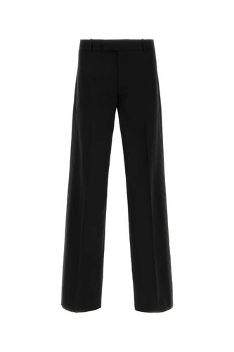 Alexander McQueen Black Wool Pant - Alexander McQueen - Modalova