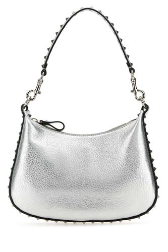 Leather Rockstud Handbag - Valentino Garavani - Modalova