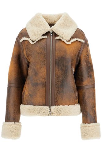 Lessie Faux Shearling Jacket - STAND STUDIO - Modalova