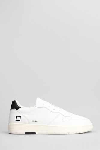 D. A.T. E. Court Basic Sneakers In Leather - D.A.T.E. - Modalova