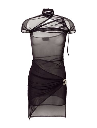 Semi-transparent Asymmetric Dress - Coperni - Modalova