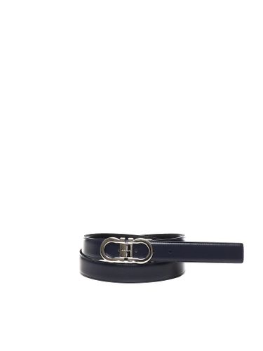 Gancini Reversible And Adjustable Belt - Ferragamo - Modalova