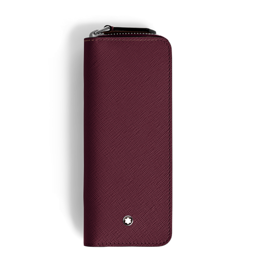 Étui pour 2 Instruments d'Écriture Zippé en Cuir Sartorial - Cuir - MB199383 - Trousses Pour Stylos - MONTBLANC - Modalova