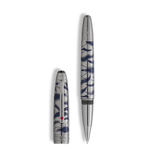 Rollerball Meisterstück Around the World in 80 Days Solitaire LeGrand - Métal - MB132898 - Rollerballs - MONTBLANC - Modalova