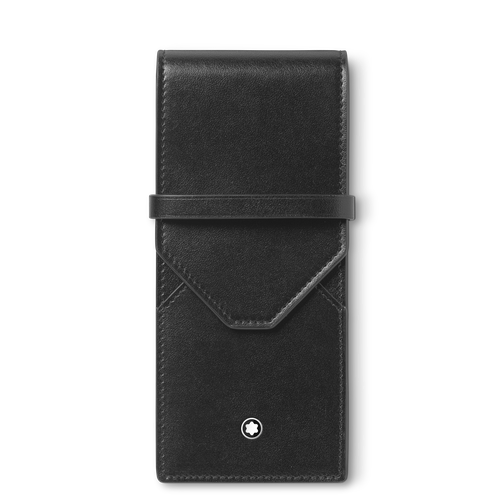 Étui pour 3 Instruments d'Écriture Envelope - Cuir - MB198336 - Trousses Pour Stylos - MONTBLANC - Modalova