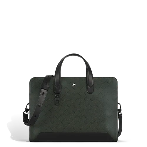 Flache Schreibmappe aus Extreme Leder - Leder - MB220491 - Dokumententaschen - MONTBLANC - Modalova