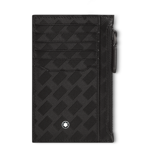 Tarjetero para 8 Tarjetas con Cremallera de Piel Extreme - Piel - MB129976 - Portatarjetas - MONTBLANC - Modalova