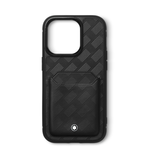 Étui Rigide pour iPhone 15 Pro avec 2cc en Cuir Extreme - MB198153 - Pochettes Et Étuis Pour Téléphone - MONTBLANC - Modalova