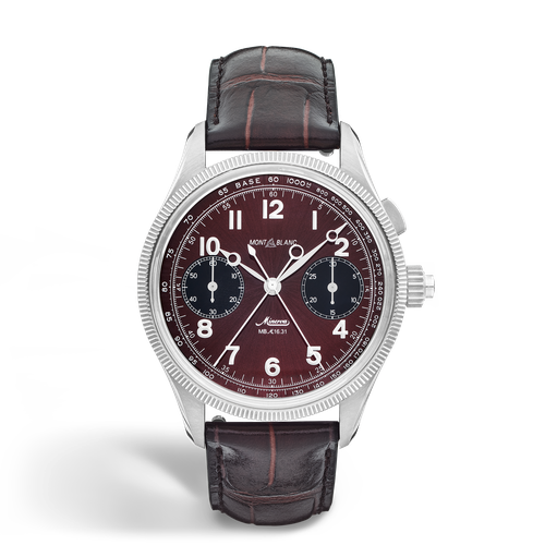 Split Second Chronograph Limited Edition – 100 Exemplare - STAHL, GRAUGOLD - MB134029 - Uhr - MONTBLANC - Modalova