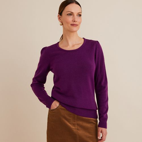 Pull Scollo Rotondo In Maglia Fine Donna Taglie 38/40 (FR) - 42/44 (IT) - anne weyburn - Modalova