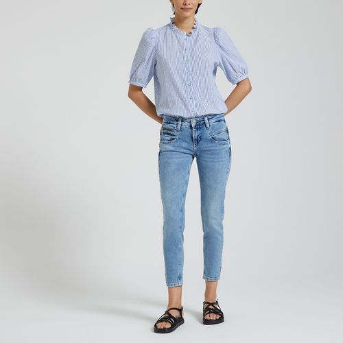 Jeans Slim Alexa Cropped Sdm Donna Taglie W26 (US) - 40 (IT) - freeman t. porter - Modalova