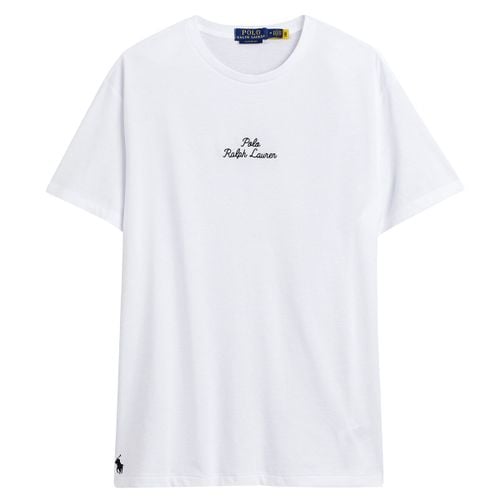 T-shirt Dritta Con Logo Taglie XL - polo ralph lauren - Modalova