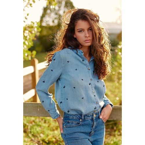 Camicia ricamata in denim COSITA - LA PETITE ETOILE - Modalova