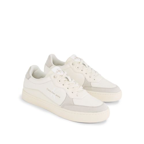 Sneakers In Pelle Cupsole Uomo Taglie 44 - calvin klein jeans - Modalova