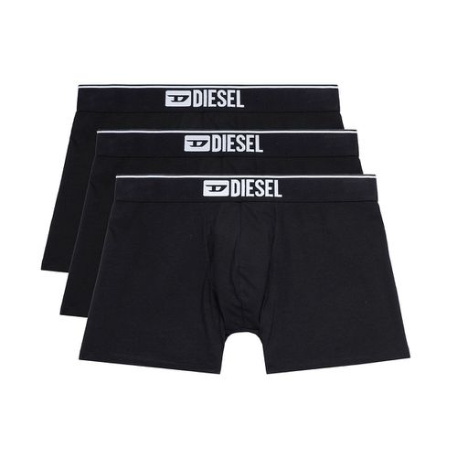 Confezione Da 3 Boxer Lunghi Tinta Unita Uomo Taglie S - diesel - Modalova