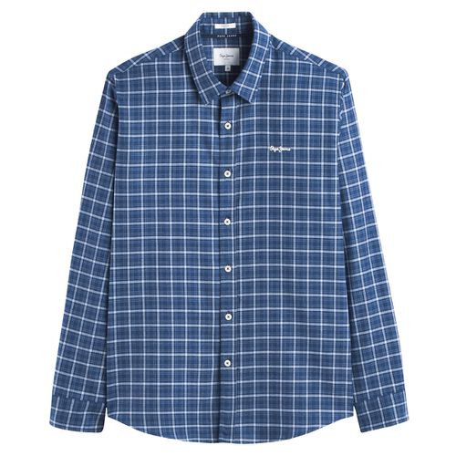 Camicia A Quadri In Flanella Uomo Taglie L - pepe jeans - Modalova