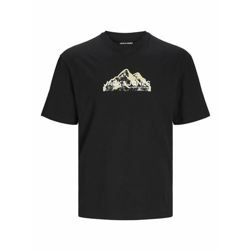 T-shirt stampa montagne - JACK & JONES - Modalova