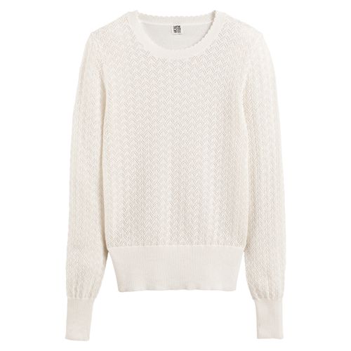 Maglione girocollo, in maglia pointelle - LA REDOUTE COLLECTIONS - Modalova