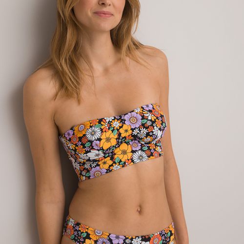 Reggiseno per bikini a fascia, stampa fiori - LA REDOUTE COLLECTIONS - Modalova