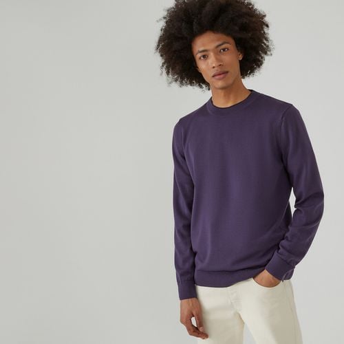 Pull Girocollo, In Pura Lana Merino Uomo Taglie M - la redoute collections - Modalova