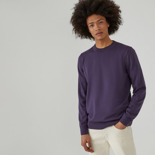 Pull Girocollo, In Pura Lana Merino Uomo Taglie S - la redoute collections - Modalova