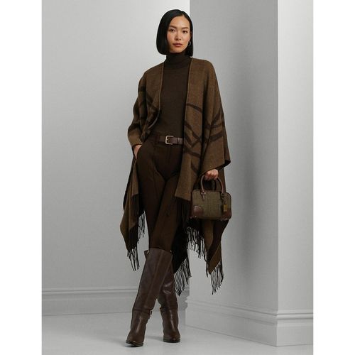 Poncho Con Frange, Senza Maniche - lauren ralph lauren - Modalova