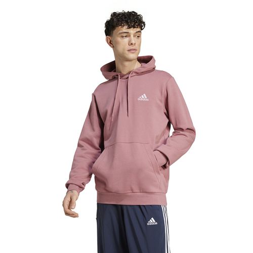 Felpa Con Cappuccio Piccolo Logo Uomo Taglie S - adidas sportswear - Modalova