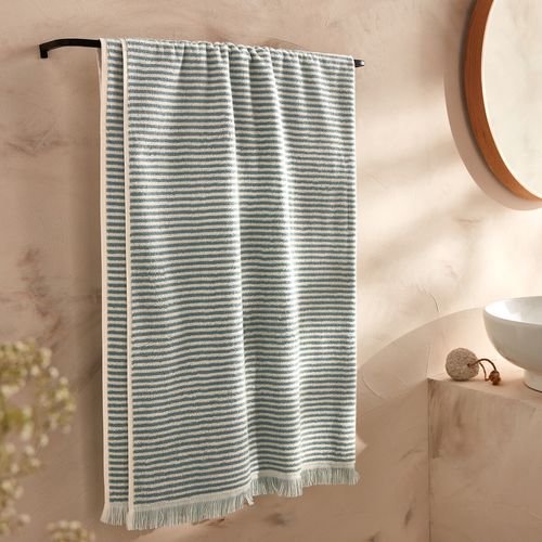 Maxi Telo Da Bagno Spugna A Righe Malo Taglie 100 x 150 cm - la redoute interieurs - Modalova