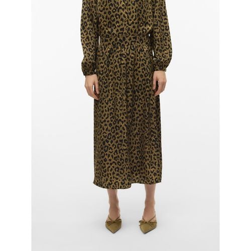 Gonna Lunga Con Stampa Leopardo Donna Taglie XS - vero moda - Modalova