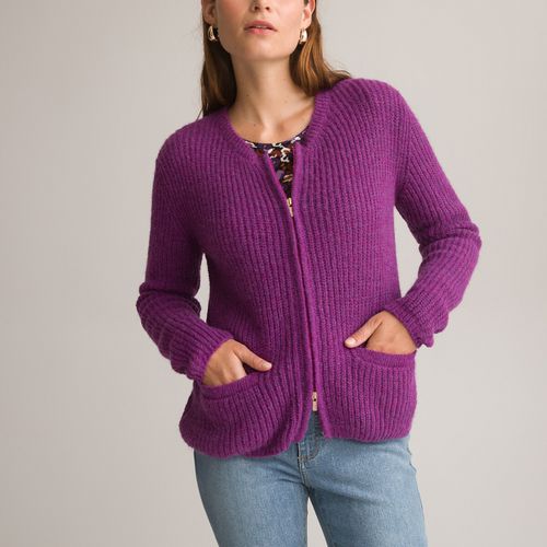 Cardigan con cerniera, in grossa maglia - ANNE WEYBURN - Modalova