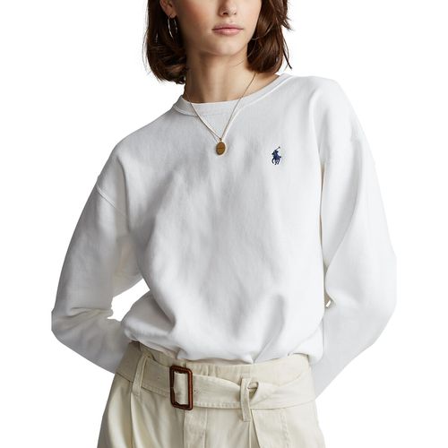 Felpa Girocollo Maniche Lunghe Donna Taglie XL - polo ralph lauren - Modalova