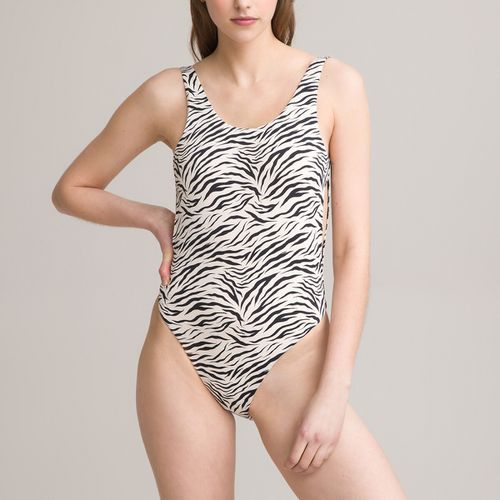 Costume da bagno intero dorso a vogatore stampa animalier - LA REDOUTE COLLECTIONS - Modalova