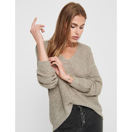 Pull In Grossa Maglia, Scollo A V Donna Taglie L - jdy - Modalova