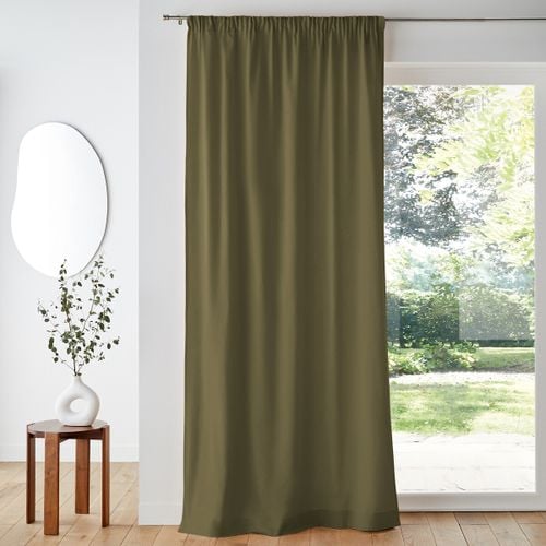 Tenda Bordo Arricciato Puro Cotone Scenario Taglie 180 x 135 cm - la redoute interieurs - Modalova