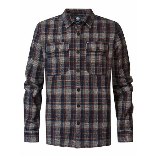 Camicia A Quadri Maniche Lunghe Uomo Taglie XXL - petrol industries - Modalova