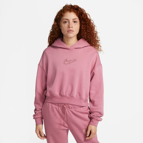 Felpa corta Fleece con cappuccio - NIKE - Modalova