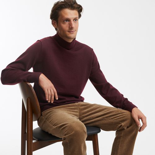 Pull Dolcevita, In Pura Lana Merino Uomo Taglie L - la redoute collections - Modalova