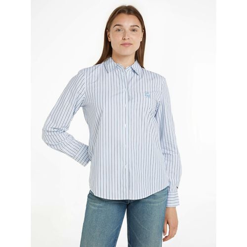 Camicia A Righe, Maniche Lunghe Donna Taglie 34 (FR) - 38 (IT) - tommy hilfiger - Modalova