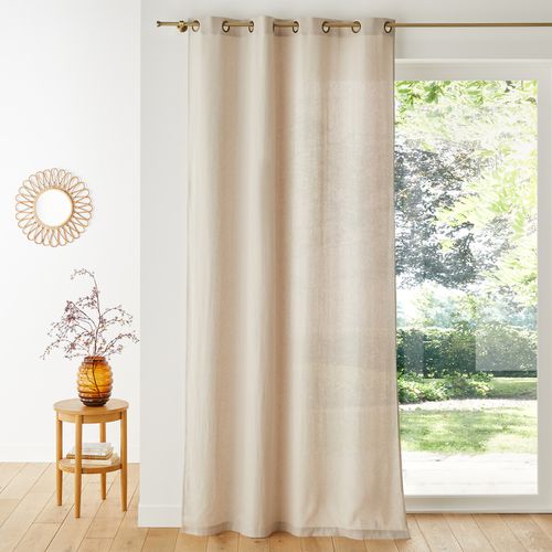 Tenda Tessuto Misto Con Occhielli, Lincot Taglie 300 x 135 cm - la redoute interieurs - Modalova