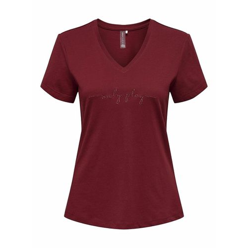 T-shirt Con Scollo A V Donna Taglie XS - only play - Modalova