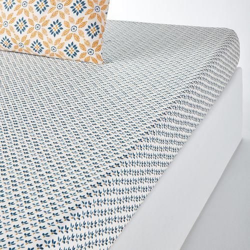 Lenzuolo Con Angoli Percalle Di Cotone, Soleme Taglie 180 x 200 cm - la redoute interieurs - Modalova