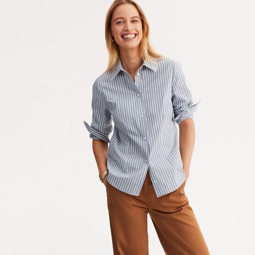 Camicia A Righe, Maniche Lunghe Donna Taglie 36 (FR) - 40 (IT) - anne weyburn - Modalova