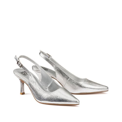 Decolleté Metallizzate Slingback, Tacco A Spillo Donna Taglie 39 - la redoute collections - Modalova